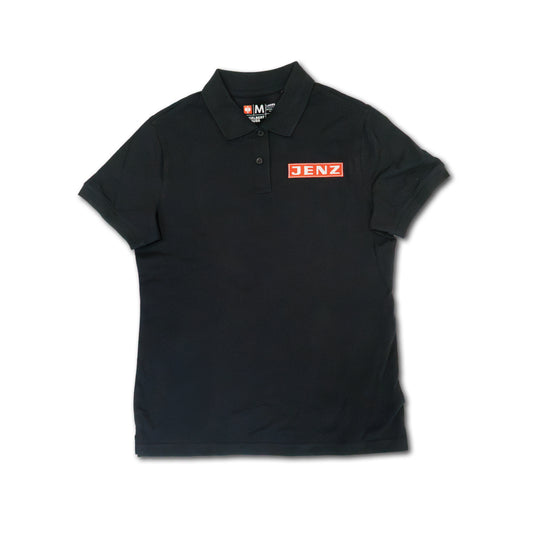 Polo-Shirt schwarz Damen