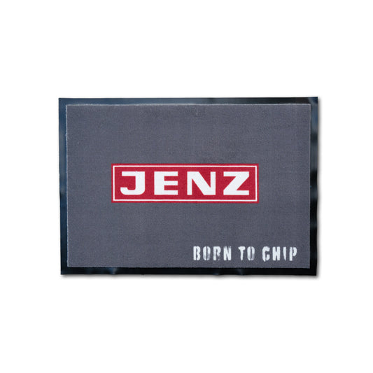 Doormat "Born to chip"